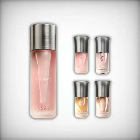 مجموعة اروجيت بينك Arrogate Pink من عساف – 200 مل + 4 ميني